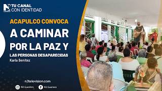 Acapulco convoca a caminar por la paz y las personas desaparecidas