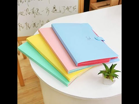 Presentation Folder With 5 Pockets