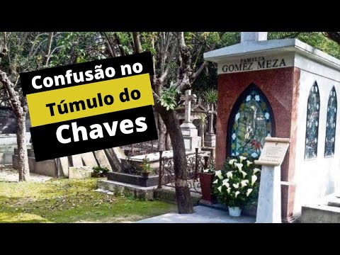 CONFUSÃO NO TÚMULO DO CHAVES-DESESPERO E VANDALISMO #chaves #robertobolanos #florinda  #chespirito
