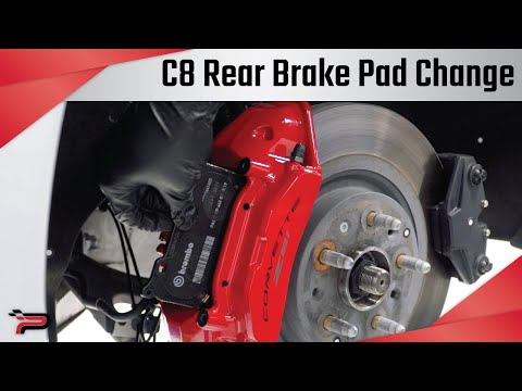 How to change your rear brake pads on your Z51 C8 Corvette!