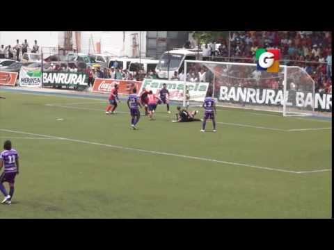 Video gol: Angel Medina 16´ - Malacateco 1-0 Antigua,GFC - Acceso Semifinal vuelta, Clausura 2016