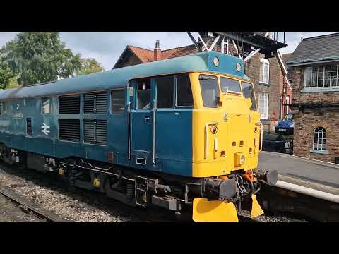 31128 departs Grosmont 