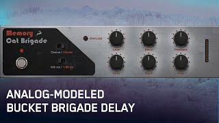 Video thumbnail for Memory Cat Brigade | Famous Delay Pedal Recreation | Real-time Effect by Antelope Audio