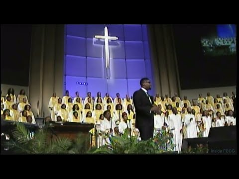 "The Blood Will Never Lose It's Power" Combined Choir w/ Justin Savage