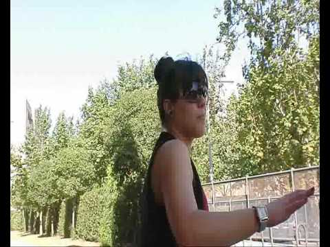 Señoras que se cuelan en el rodaje