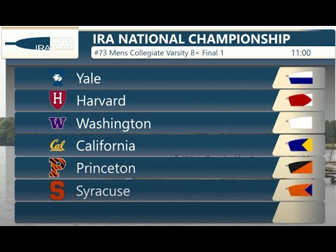 Rewatch 2024 IRA National Championship: Mens Collegiate Varsity 8+ Final 1