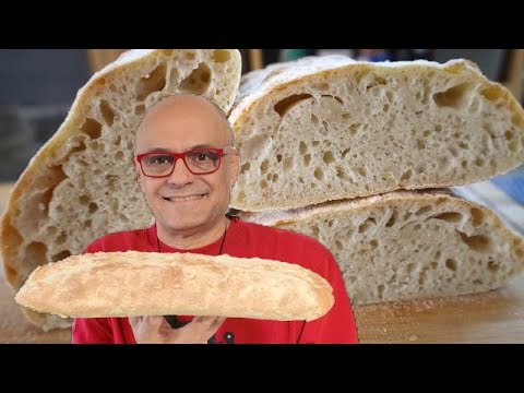 PANE FACILE SENZA TOCCARLO E SENZA IMPASTARE il pane più facile del mondo 5 MINUTI  di lavoro