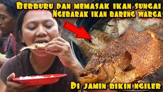 Download lagu HUNTING AND COOKING RIVER FISH IS ADDICTION mp3