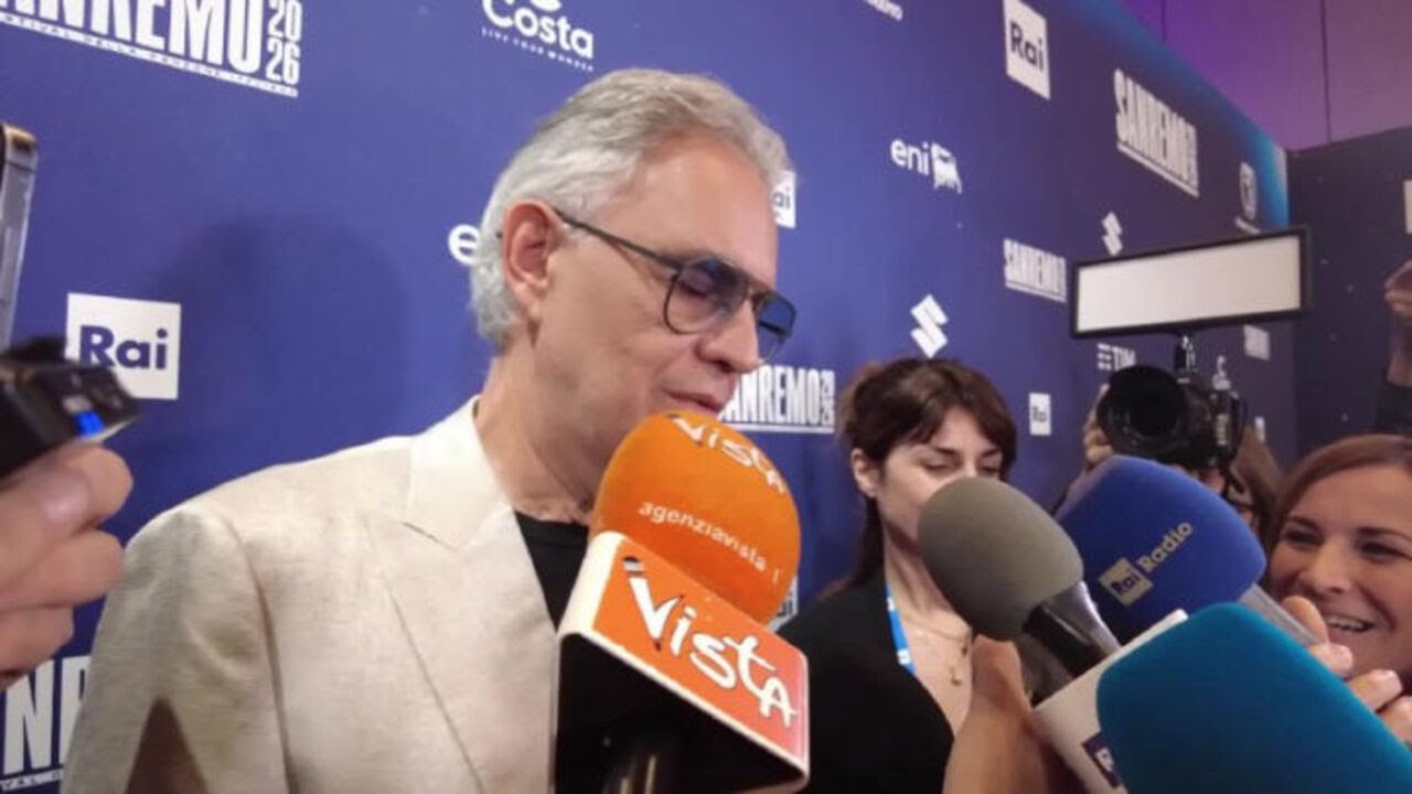 Bocelli: Spero che i miei figli raggiungano il successo quando sono maturi, così che non cambino