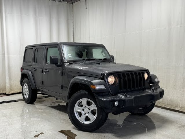 2021 Jeep Wrangler UNLIMITED Sport 4X4 - Remote Start, Backup Ca in Cars & Trucks in Strathcona County