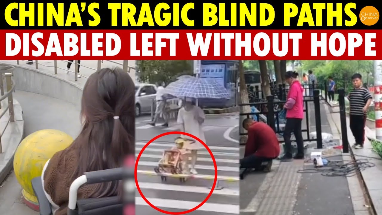 China’s Tragic Blind Paths—Disabled People’s Last Lifeline Cut Off