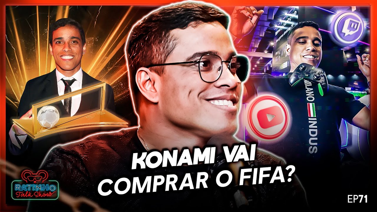 WENDELL LIRA: PROFISSIONAL DO FUTEBOL E DOS VIDEOGAMES! - RATINHO TALK SHOW EP. 71