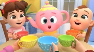"🎶I'm a Little Teapot: The Ultimate Kid's Nursery Rhyme Sing-Along! ☕️🌟 Join the Fun!"
