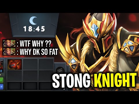 STRONGEST KNIGHT..!! WTF 18 Min Heart of Tarrasque 1st Item Dragon Knight 7.27 | Dota 2