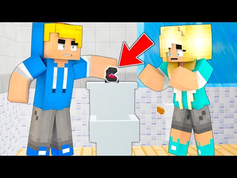 BUTTO L'ANELLO DI DOLCETTA NEL CESSO!! - Minecraft VITA #12