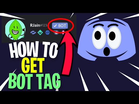 How to Get the Discord BOT Tag & Badge [Login to a...