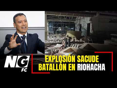 🔴 ATAQUE CON EXPLOSIVOS SACUDE BATALLÓN EN RIOHACHA Y DEJA SOLDADOS HERIDOS