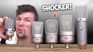 Video thumbnail for Which Neumann Microphone Should You Buy?! (Neumann TLM Series Comparison) by Edward Smith
