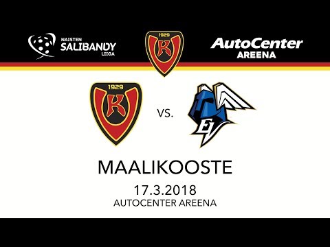 Naisten Liiga: Koovee–EräViikingit, 17.3.2018, Maalikooste