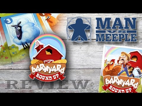 Barnyard Roundup Review by Man Vs Meeple