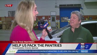 Help us pack the pantries, how you can donate