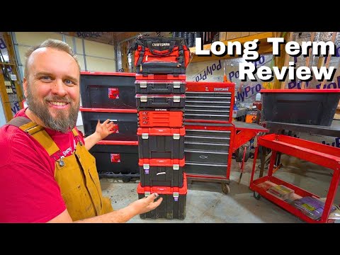 Craftsman Stackable Tool Boxes