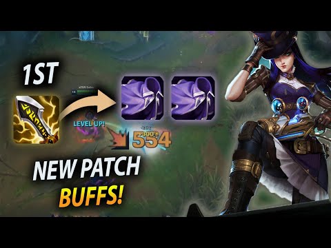 Caitlyn IE First with New ADC BUFFS?