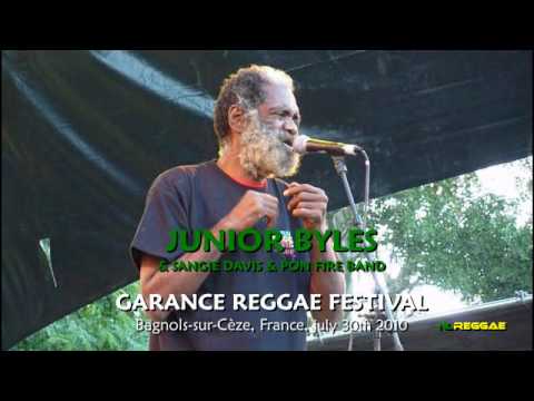 JUNIOR BYLES "Beat Down Babylon" Garance Reggae Festival 2010