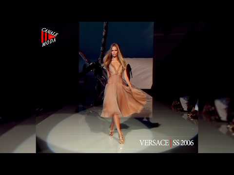 VERSACE Spring Summer 2006 Milan 4K - Canale Moda