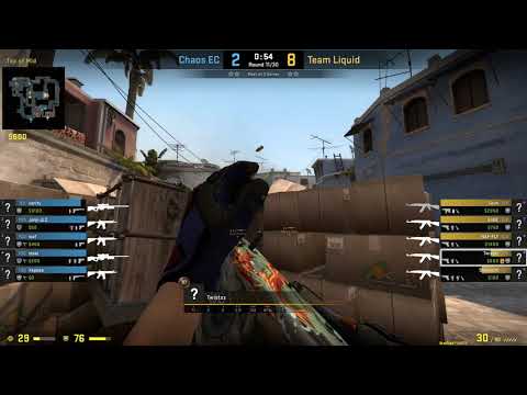 CS:GO PRO.POV Liquid Twistzz vs Chaos (de_mirage) (26kills)