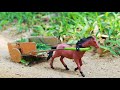 How To Make A Horse Cart With The Help Of Cardboard How To Make Horse Cart At Home Very Easily