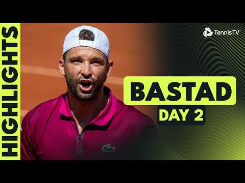 Dimitrov, Baez & 2024 Champ Borges All in Action 🔥 | Bastad Day 2 Highlights