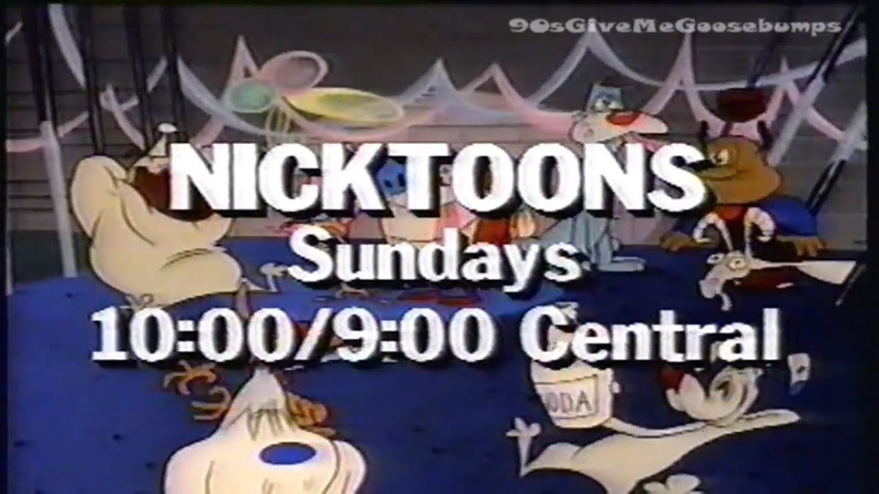 Nicktoons | Premiere Commercial (1991)