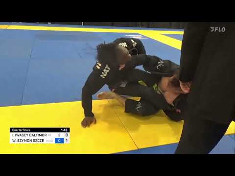 IJAH IWASEY BALTIMORE vs WIKTOR SZYMON SZCZEPANIAK 2023 World Master IBJJF Jiu Jitsu Championship