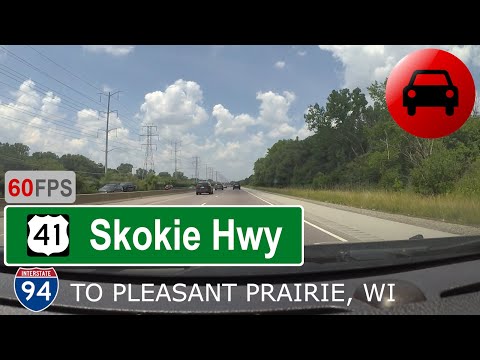 US 41 (Skokie Hwy) NB, I-94 Edens Expwy (Northbrook, IL) to Pleasant Prairie, WI | VirtualRoad