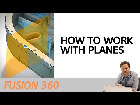 Fusion 360 - How To Create Planes For Better Sketching and Modeling