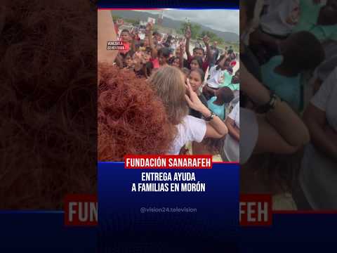 🤝 Fundación Sanarafeh lleva ayuda a familias afectadas en Morón