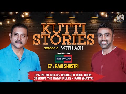 There's a rule book, Observe the damn rules - Ravi Shastri | Kutti Stories with Ash | R Ashwin