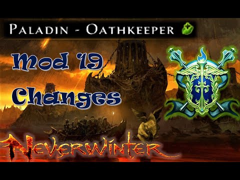 Paladin Oathkeeper Changes on Preview - Neverwinter mod 19
