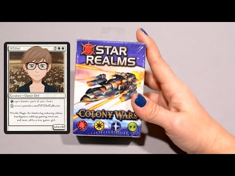 MTGirl: Star Realms COLONY WARS Unboxing