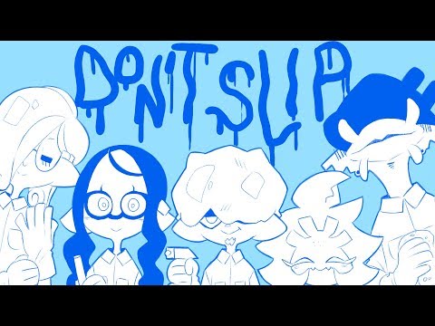 Splatoon 2 Wet Floor Don't Slip MV "Storyboard"