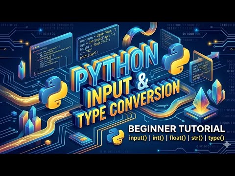 Day 3 Input Type Conversion Type Function In Python Python For Beginners