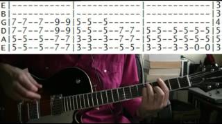 Everclear Santa Monica Guitar Lesson with Chords and TAB Tutorial