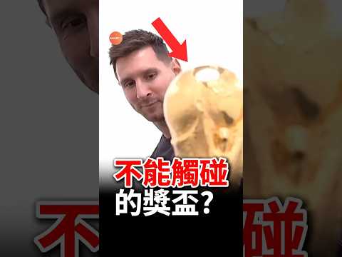 這就是觸碰世界盃獎盃的下場！#世界盃 #fifa #messi