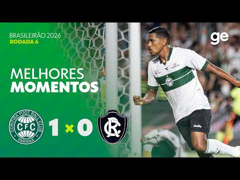 Gols e lances de Coritiba x Remo