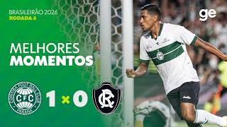 CORITIBA 1 X 0 REMO | MELHORES MOMENTOS | 6ª RODADA | BRASILEIRÃO 2026 | ge.globo