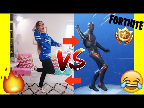 mein TANZ in real LIFE vs. neuer lustigster FORTNITE DANCE Video