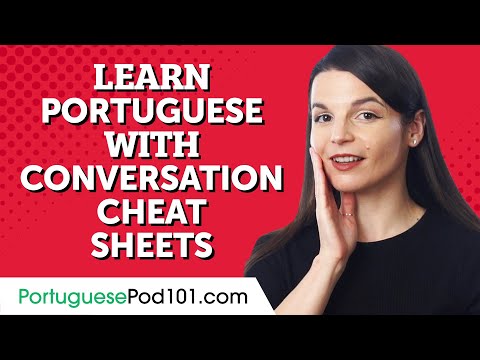How to Learn Portuguese Conversations on The GO with Conversation Cheat Sheets