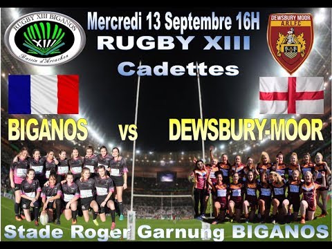 RUGBY XIII BIGANOS VS DEWSBURY MOOR