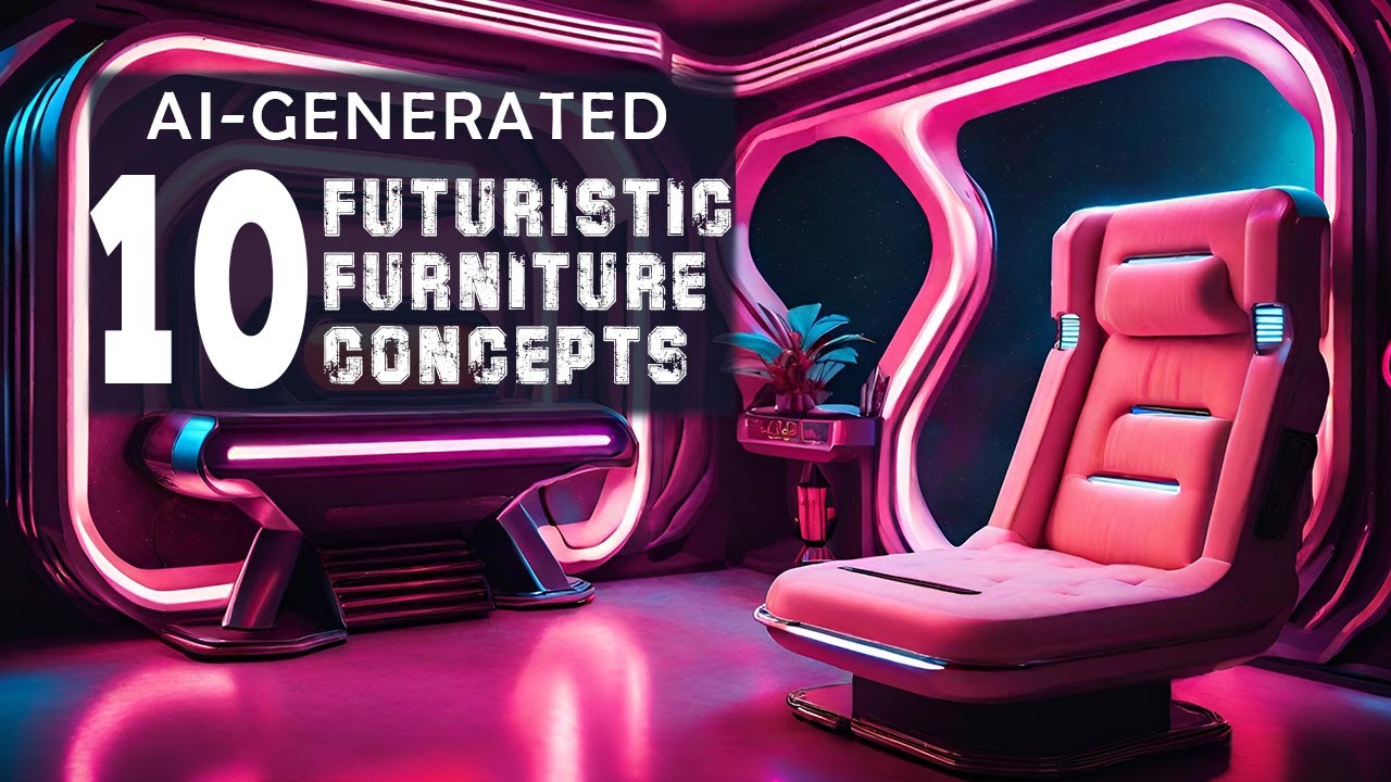 AI-Generated Sci-Fi Furniture Ideas